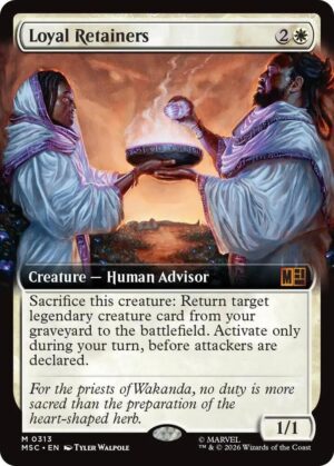 Loyal Retainers (Extended Art) - 313: Commander: Marvel Super Heroes