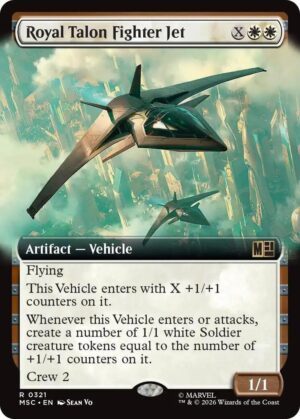 Royal Talon Fighter Jet (Extended Art) - 321: Commander: Marvel Super Heroes