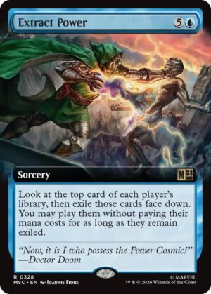 Extract Power (Extended Art) - 328: Commander: Marvel Super Heroes