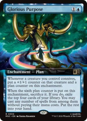 Glorious Purpose (Extended Art) - 330: Commander: Marvel Super Heroes