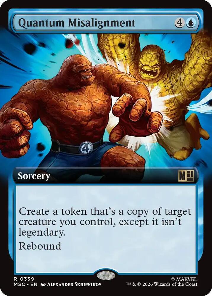 Quantum Misalignment (Extended Art) - 339: Commander: Marvel Super Heroes