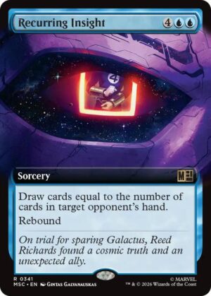 Recurring Insight (Extended Art) - 341: Commander: Marvel Super Heroes