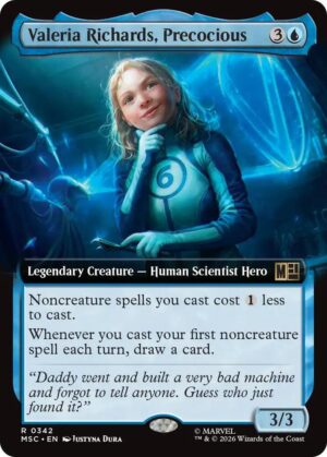 Valeria Richards, Precocious (Extended Art) - 342: Commander: Marvel Super Heroes