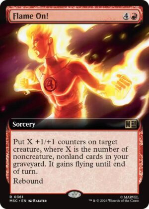 Flame On! (Extended Art) - 361: Commander: Marvel Super Heroes