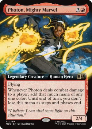 Photon, Mighty Marvel (Extended Art) - 369: Commander: Marvel Super Heroes
