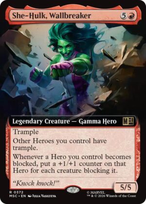 She-Hulk, Wallbreaker (Extended Art) - 372: Commander: Marvel Super Heroes