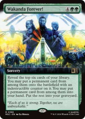 Wakanda Forever! (Extended Art) - 388: Commander: Marvel Super Heroes