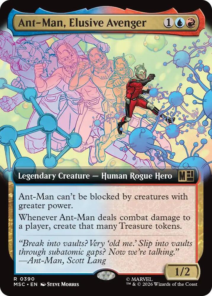 Ant-Man, Elusive Avenger (Extended Art) - 390: Commander: Marvel Super Heroes