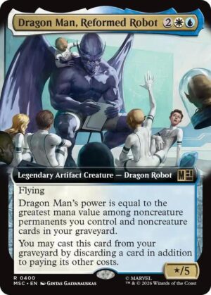 Dragon Man, Reformed Robot (Extended Art) - 400: Commander: Marvel Super Heroes