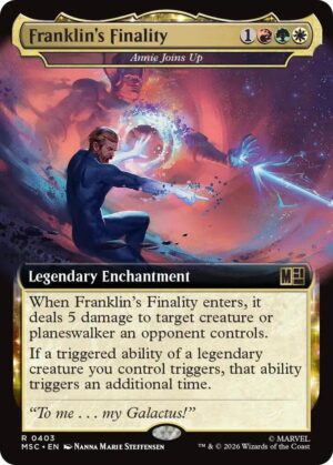 Franklin's Finality - Annie Joins Up (Extended Art) - 403: Commander: Marvel Super Heroes
