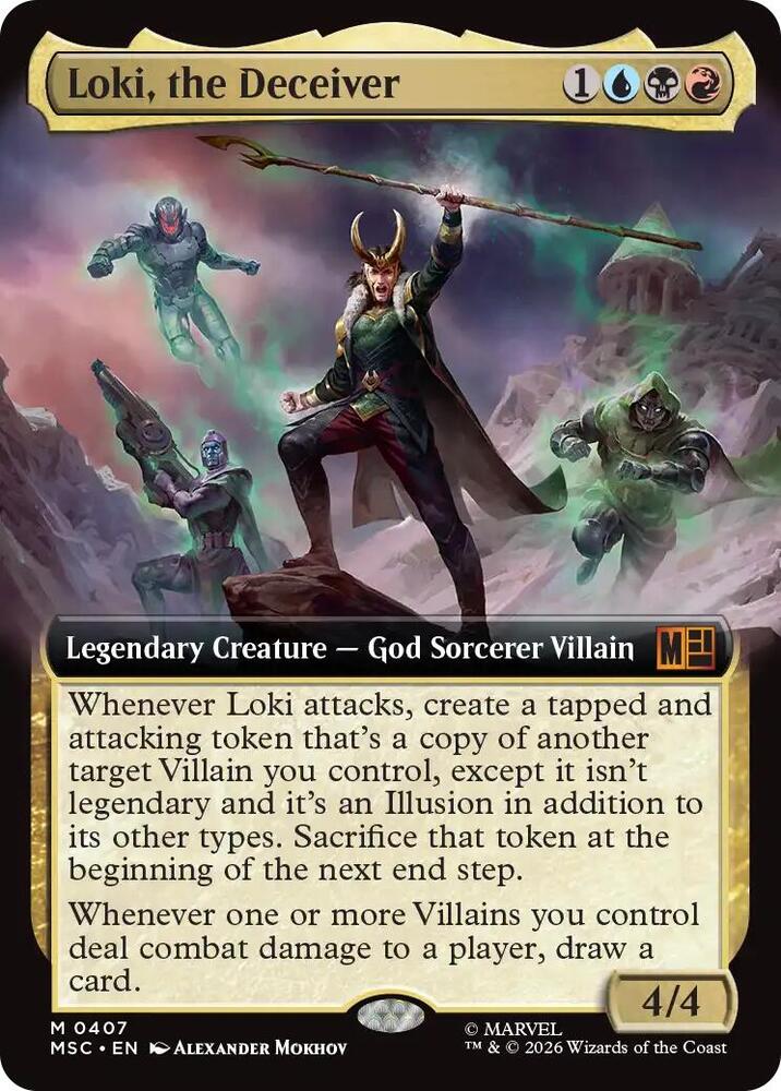 Loki, the Deceiver (Extended Art) - 407: Commander: Marvel Super Heroes