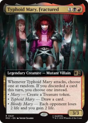 Typhoid Mary, Fractured (Extended Art) - 421: Commander: Marvel Super Heroes