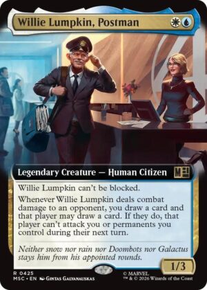 Willie Lumpkin, Postman (Extended Art) - 425: Commander: Marvel Super Heroes