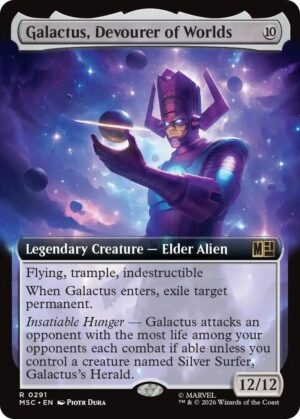 Galactus, Devourer of Worlds (Extended Art) - 291: Commander: Marvel Super Heroes