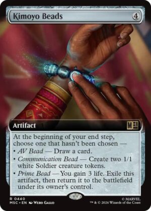 Kimoyo Beads (Extended Art) - 440: Commander: Marvel Super Heroes