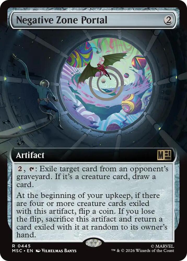Negative Zone Portal (Extended Art) - 445: Commander: Marvel Super Heroes