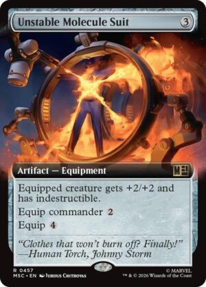 Unstable Molecule Suit (Extended Art) - 457: Commander: Marvel Super Heroes