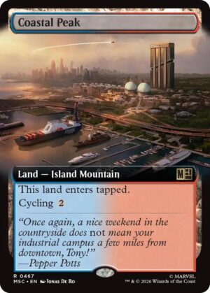 Coastal Peak (Extended Art) - 467: Commander: Marvel Super Heroes