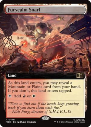 Furycalm Snarl (Extended Art) - 476: Commander: Marvel Super Heroes
