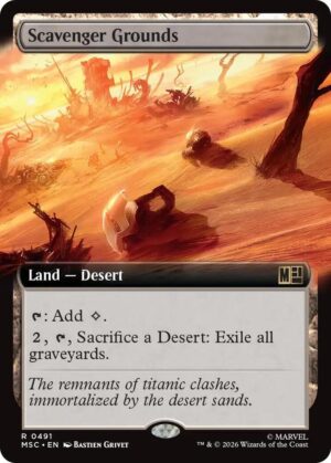 Scavenger Grounds (Extended Art) - 491: Commander: Marvel Super Heroes