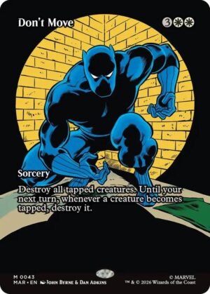 Don't Move (Borderless) - 43: Marvel Universe Eternal-Legal