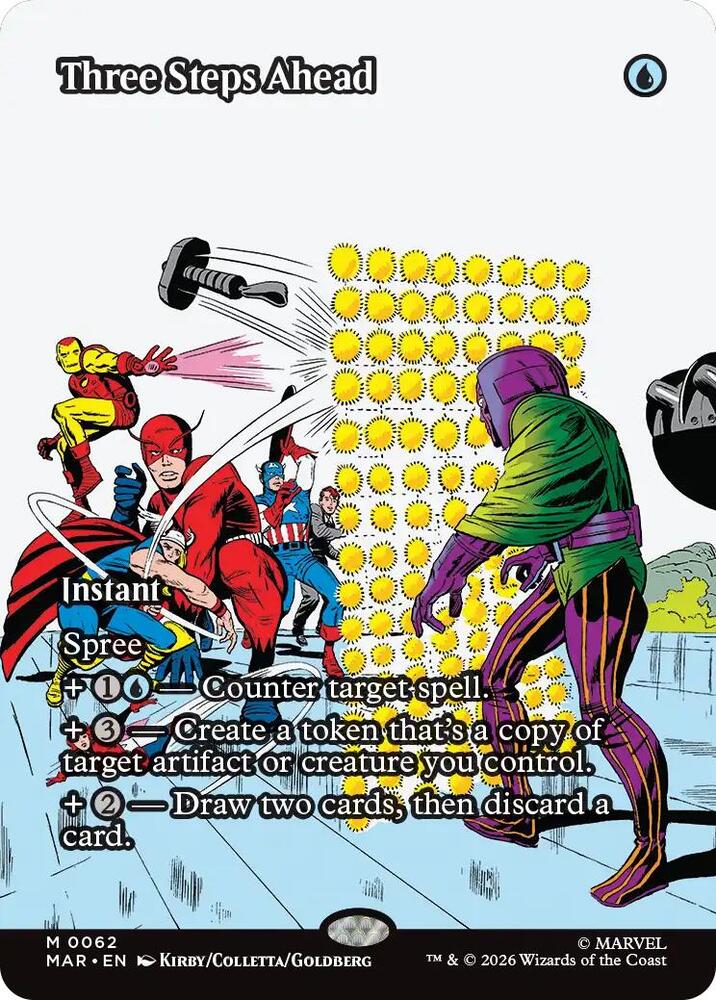 Three Steps Ahead (Borderless) - 62: Marvel Universe Eternal-Legal