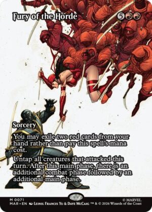 Fury of the Horde (Borderless) - 71: Marvel Universe Eternal-Legal