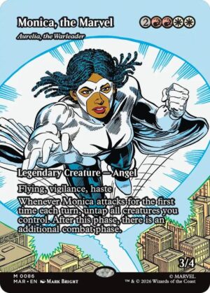 Monica, the Marvel - Aurelia, the Warleader (Borderless) - 86: Marvel Universe Eternal-Legal