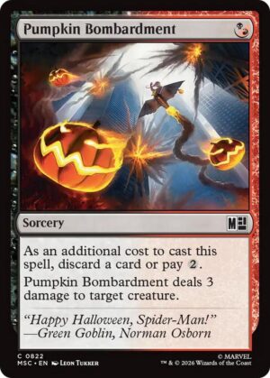 Pumpkin Bombardment - 822: Commander: Marvel Super Heroes