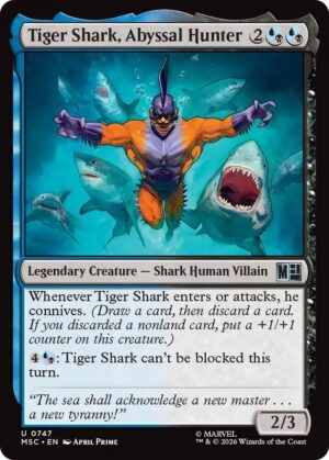 Tiger Shark, Abyssal Hunter - 747: Commander: Marvel Super Heroes