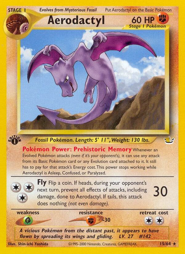 Aerodactyl - 15/64: Neo Revelation (MP)