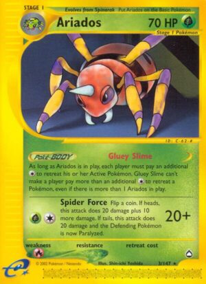 Ariados - 003/147: Aquapolis