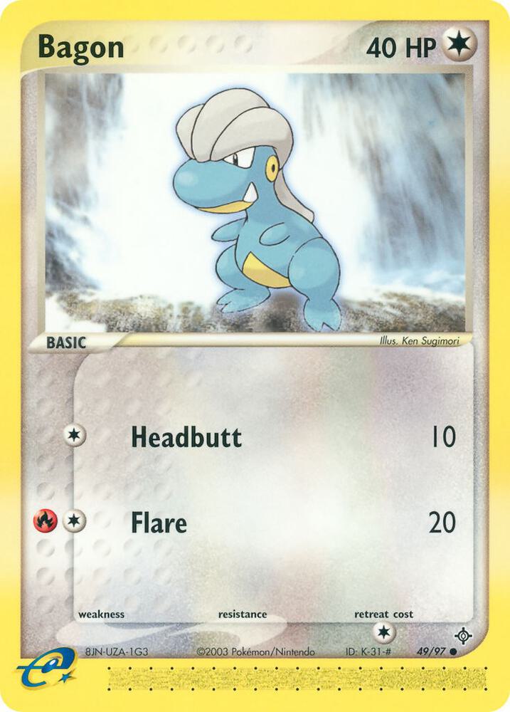 Bagon - 49/97 - 49/97: Dragon