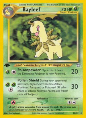Bayleef (28) - 028/111: Neo Genesis (LP)