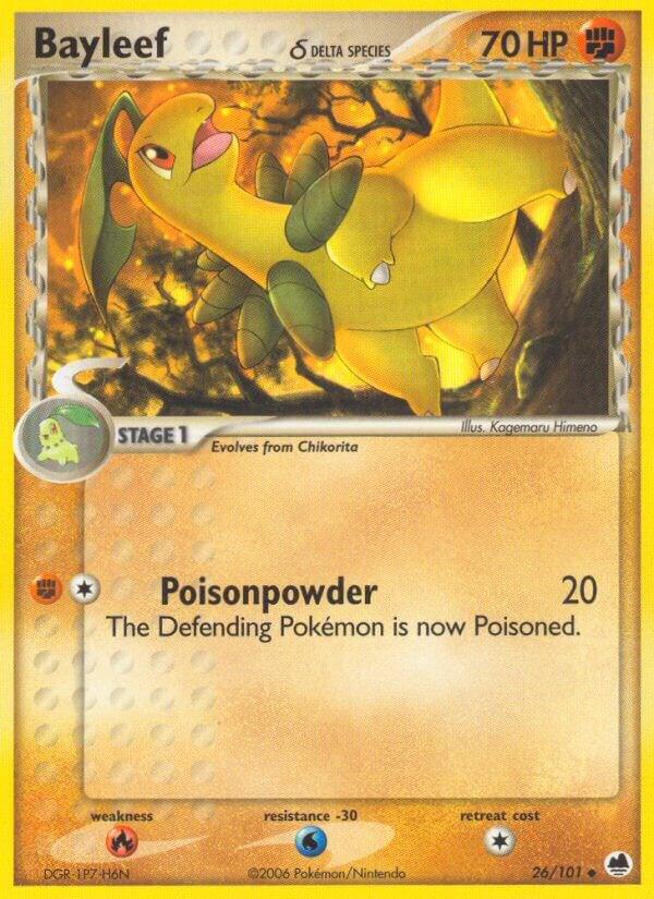 Bayleef (Delta Species) - 26/101: Dragon Frontiers