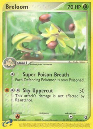 Breloom - 33/100: Sandstorm