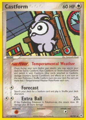Castform - 30/101: Hidden Legends