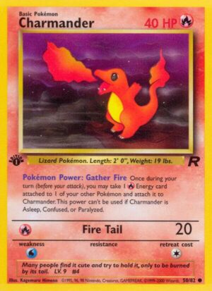 Charmander - 50/82: Team Rocket (LP)