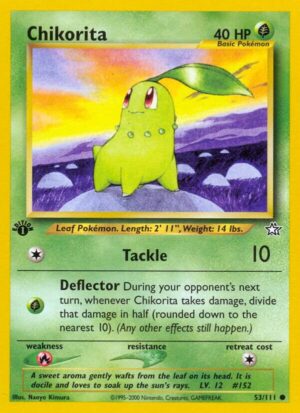 Chikorita (53) - 053/111: Neo Genesis (LP)