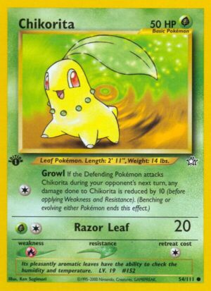 Chikorita (54) - 054/111: Neo Genesis