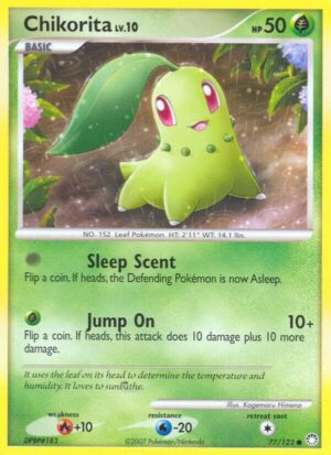 Chikorita - 77/123: Mysterious Treasures
