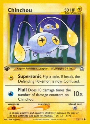 Chinchou - 055/111: Neo Genesis (LP)