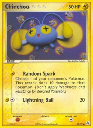 Chinchou - 50/92: Legend Maker