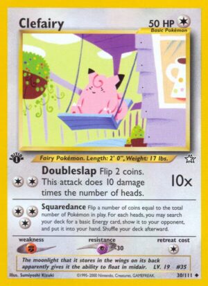 Clefairy - 030/111: Neo Genesis (LP)