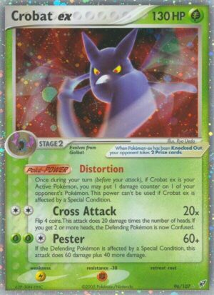 Crobat ex - 96/107: Deoxys (LP)
