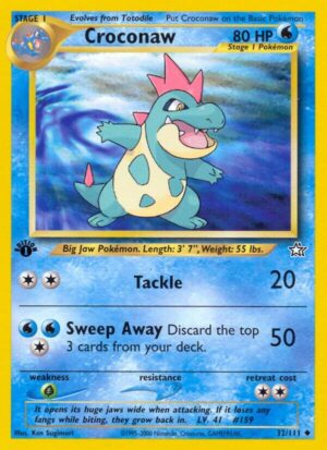 Croconaw (32) - 032/111: Neo Genesis (LP)