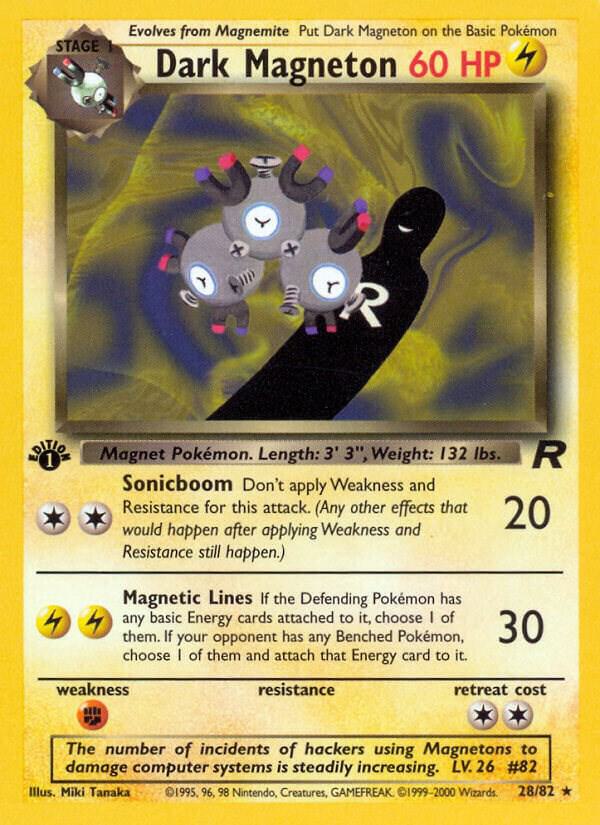 Dark Magneton (28) - 28/82: Team Rocket (LP)