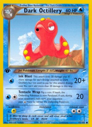 Dark Octillery - 062/105: Neo Destiny