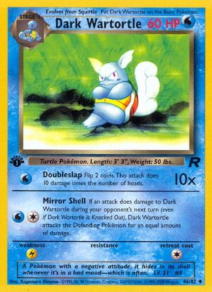 Dark Wartortle - 46/82: Team Rocket (LP)