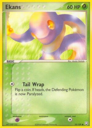 Ekans - 55/109: Team Rocket Returns